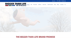 Desktop Screenshot of biggerthanlife.com